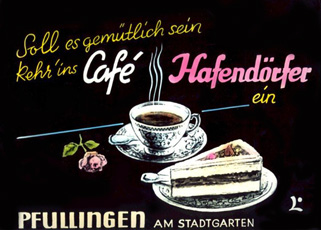 Café Hafendörfer - Pfullingen am Stadtgarten